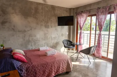 Cama o camas de una habitación en Casa Ninfa