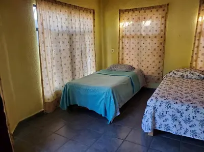 Cama o camas de una habitación en Casa Del Mirador