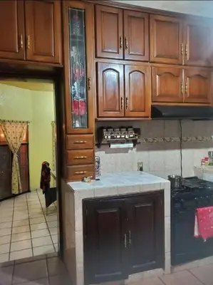 Una cocina o zona de cocina en Casa Del Mirador