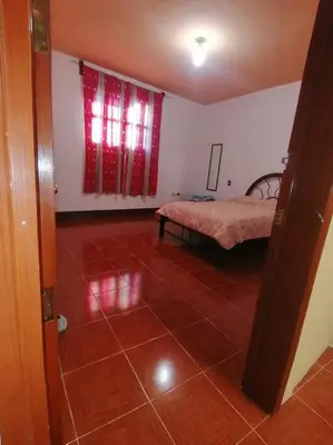 Cama o camas de una habitación en Tu Casa en Miahuatlán: Ideal Familias y Grupos