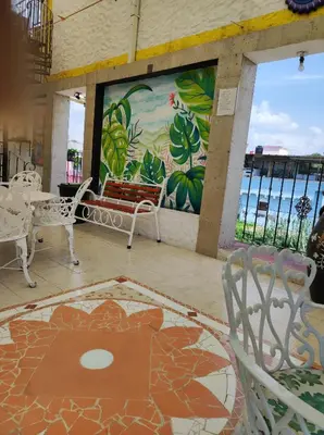 Un balcón o terraza de Hotel Colonial