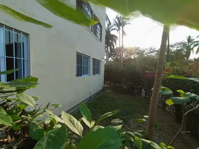 Jardín al aire libre en Casa Ixtlán Planta Baja