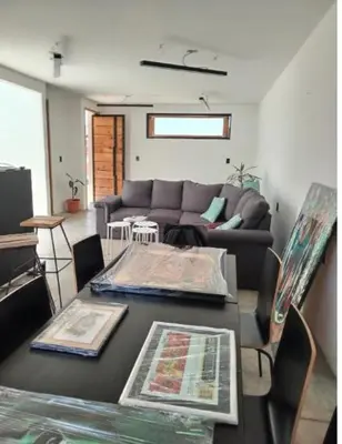 Zona de estar de Loft Volcanes