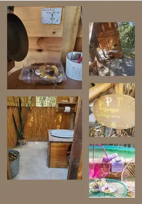 Plano de Glamping Cabaña de Granja El Sol Teques y Naturaleza