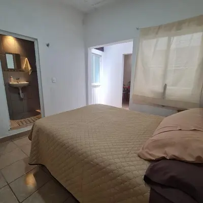 Cama o camas de una habitación en Departamento Añil