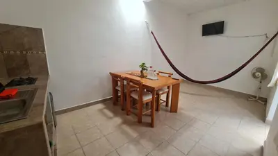 Una televisión o centro de entretenimiento en Departamento Añil