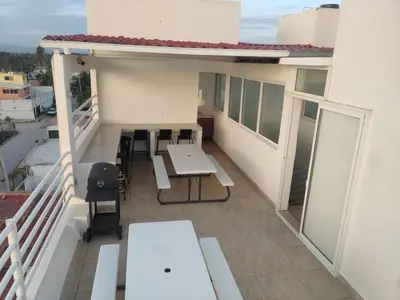 Un balcón o terraza de Condominio Aeromar