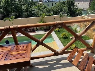 Un balcón o terraza de Casa Jubilee Room 4/starlink
