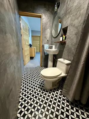 Un baño de Departamento Mosso