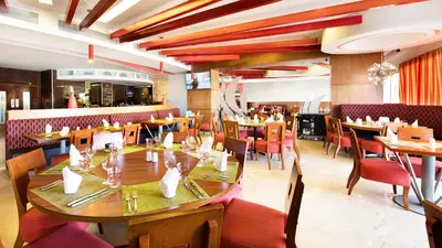 Un restaurante o sitio para comer en Palacio Mundo Imperial Riviera Diamante Acapulco All Inclusive