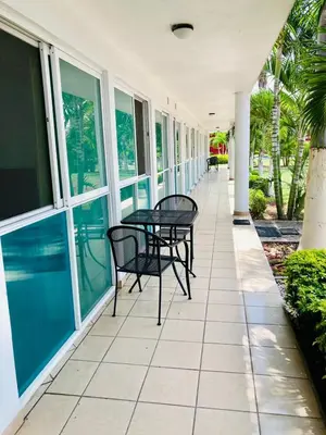 Un balcón o terraza de Hotel Cascada