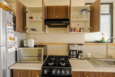 Una cocina o zona de cocina en Shinyado CDMX