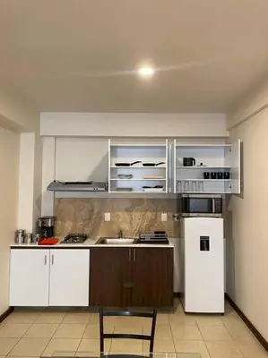 Una cocina o zona de cocina en Departamento Oaxaca Bella