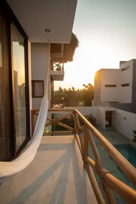 Piscina en o cerca de CASA RAFFAELLA Modern apartments with AC Pool Starlink