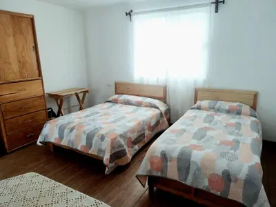 Cama o camas de una habitación en Posada Santa Elena