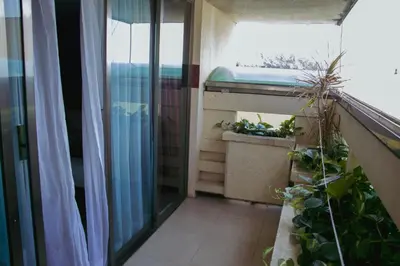 Un balcón o terraza de Hotel Quetzalcóatl