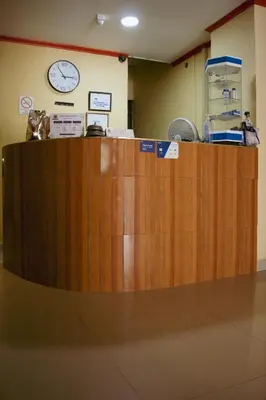 El vestíbulo o zona de recepción de Hotel Quetzalcóatl