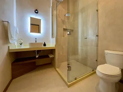 Un baño de Loft Mueganos III en Val´Quirico
