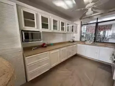 Una cocina o zona de cocina en Departamento con vista espectacular Anahuac