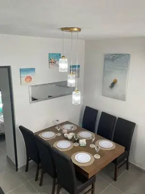Plano de Increíble Casa con alberca y club de playa