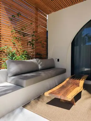 Zona de estar de Punta Mágica Villas Privadas