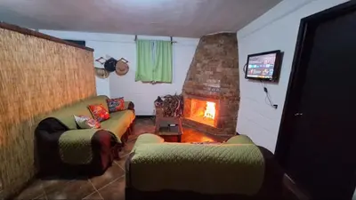 Zona de estar de “Casa de campo Miyana”