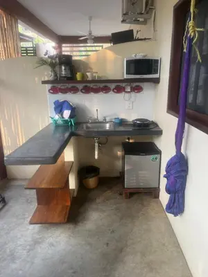 Una cocina o zona de cocina en Casa Majagua