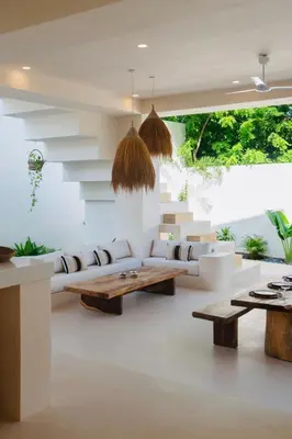 Zona de estar de Casa Taco Champagne