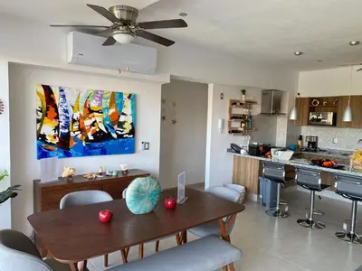 Una cocina o zona de cocina en Tu espacio ACAPULCO
