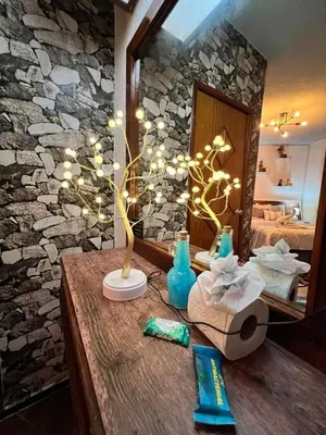 Un baño de Hotel Los Diamantes