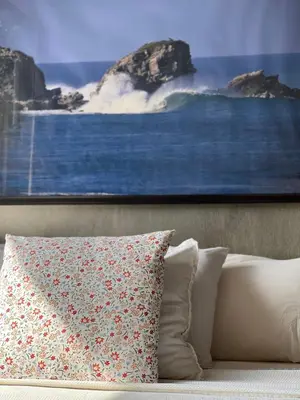 Zona de estar de Casa Wil, La punta de Zicatela with wifi starlink