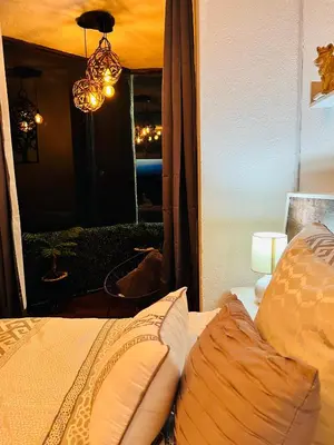 Cama o camas de una habitación en Hotel Diamantes