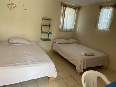 Cama o camas de una habitación en Habitación de Manuel.. ac wifi óptico privada