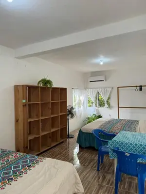 Cama o camas de una habitación en Casa Mamá Lolis