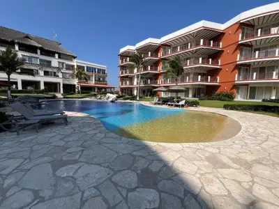 Piscina en o cerca de Beachfront in a peaceful Resort 8mi from Puerto Escondido