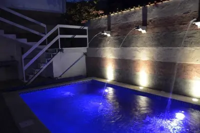 Piscina en o cerca de Increible Casa Céntrica con Alberca Climatizada