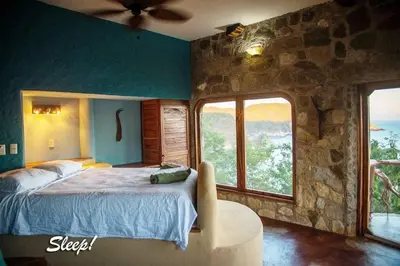 Cama o camas de una habitación en Casa Contrada