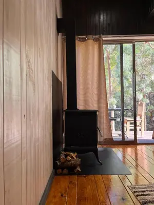 Plano de Tiny Cozy Cabin las moras