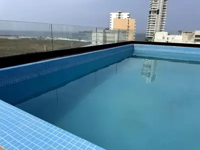 Piscina en o cerca de Depa Luxe 2HAB con Alberca y Playa Caminando
