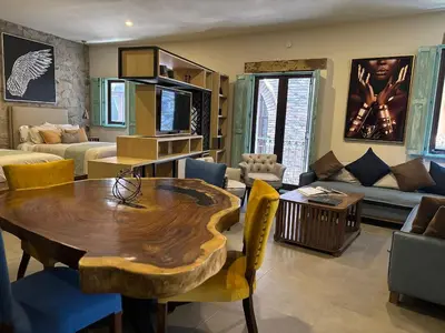 Zona de estar de Castello di Carlo - Loft Carlo II