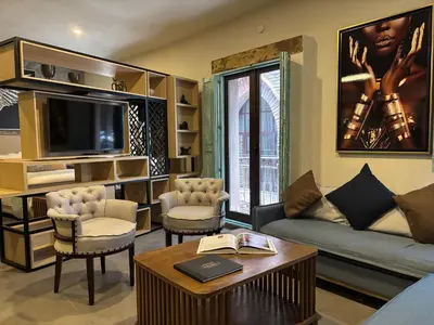 Zona de estar de Castello di Carlo - Loft Carlo II