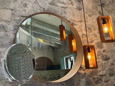 Un baño de Castello di Carlo - Suite Carlo V