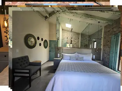 Cama o camas de una habitación en Castello di Carlo - Suite Carlo V