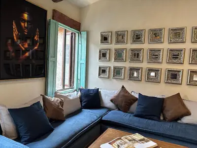 Zona de estar de Castello di Carlo - Loft Carlo VI