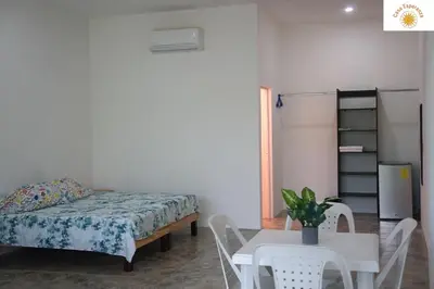 Cama o camas de una habitación en Casa Esperanza