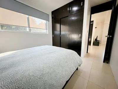 Cama o camas de una habitación en Full Apartment 15 min from Airport, Coyoacán, Foro Sol