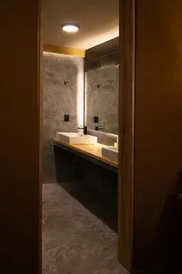 Un baño de Hotel Aeropuerto Tuxtla Gutierrez Ernesto Garcia