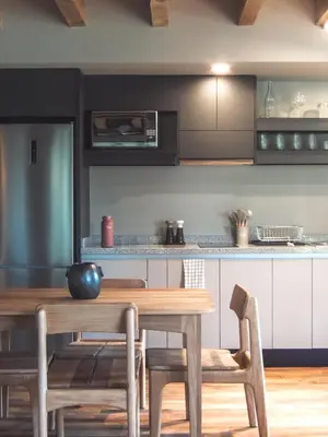 Una cocina o zona de cocina en Casa Matt & Marshall