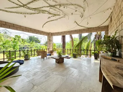 Un balcón o terraza de Finca Agua Salada