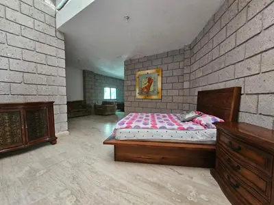 Cama o camas de una habitación en Finca Agua Salada